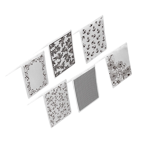COMPRE 5 E LEVE 6 - MOLDES PARA EMBOSSING FLORAIS MIMO