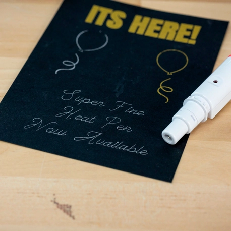 Silhouette Heat Pen Superfina 0,5 mm - Caneta Elétrica para Transferência de Foil