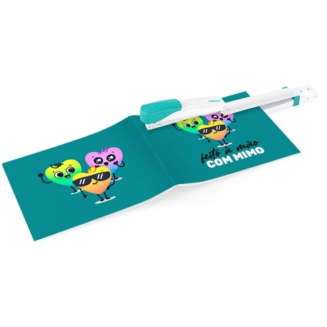 Grampeador de Longo Alcance Profissional com 1000 grampos - Mimo