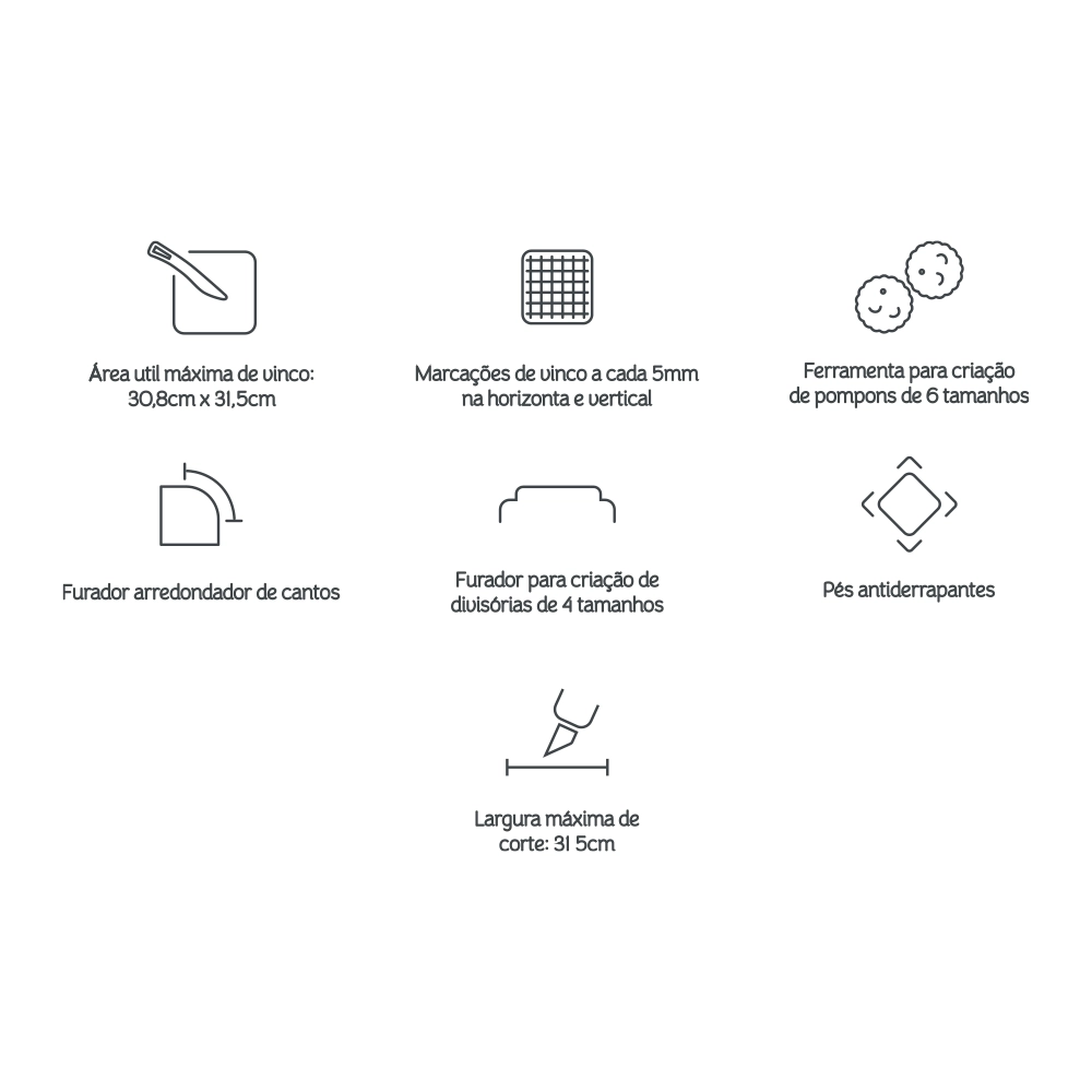 Base de Vinco e Trimmer 5 em 1 - Mimo