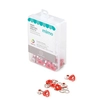 Ilhós Mimo Creating – Coração – Vermelho Puro – 4,3mm – 50 Unids
