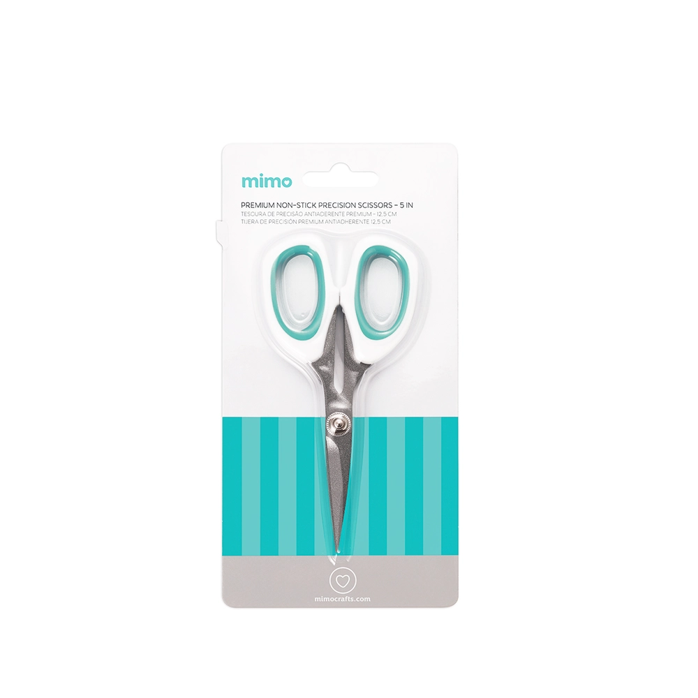 Tesoura de Precisão Antiaderente Premium - Mimo - 12,5 cm