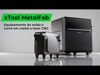 Equipamento de solda e corte em metal a laser CNC - xTool Metalfab