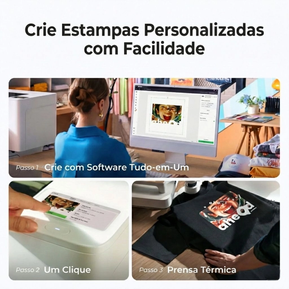 Impressora DTF para tecidos xTool Apparel Printer