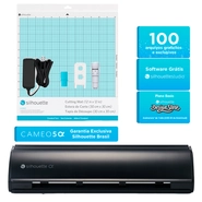 Silhouette Cameo 5 Alpha Preto Fosco – Máquina de Recorte Avançada