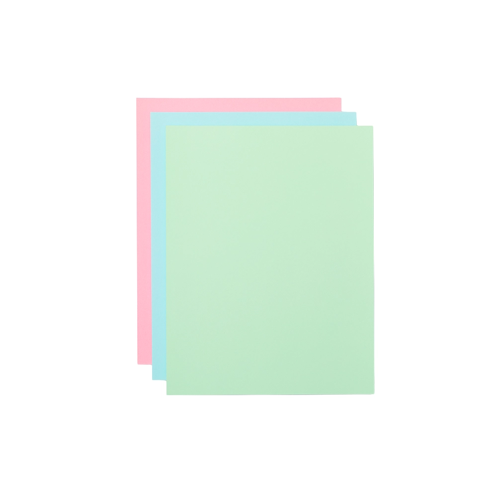 Papel Cartão Cricut Value 21,6 x 27,9 cm 80 folhas – Tons Pastel