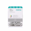 Ilhós Mimo Creating - Estrela - Branco - 4,3 mm - 50 Unids