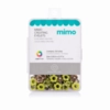 Ilhós Mimo Creating - Flor - Amarelo Candy - 4,3 mm - 50 Unids