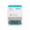 Ilhós Mimo Creating - Flor - Azul Claro - 4,3 mm - 50 Unids