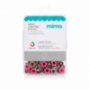 Ilhós Mimo Creating - Flor - Rosa Fúcsia - 4,3 mm - 50 Unids