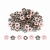 Ilhós Mimo Creating - Flor - Rosa Candy - 4,3 mm - 50 Unids