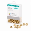 Ilhós Mimo Creating - Redondo - Dourado - 5 mm - 50 Unids