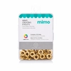 Ilhós Mimo Creating - Redondo - Dourado - 5 mm - 50 Unids