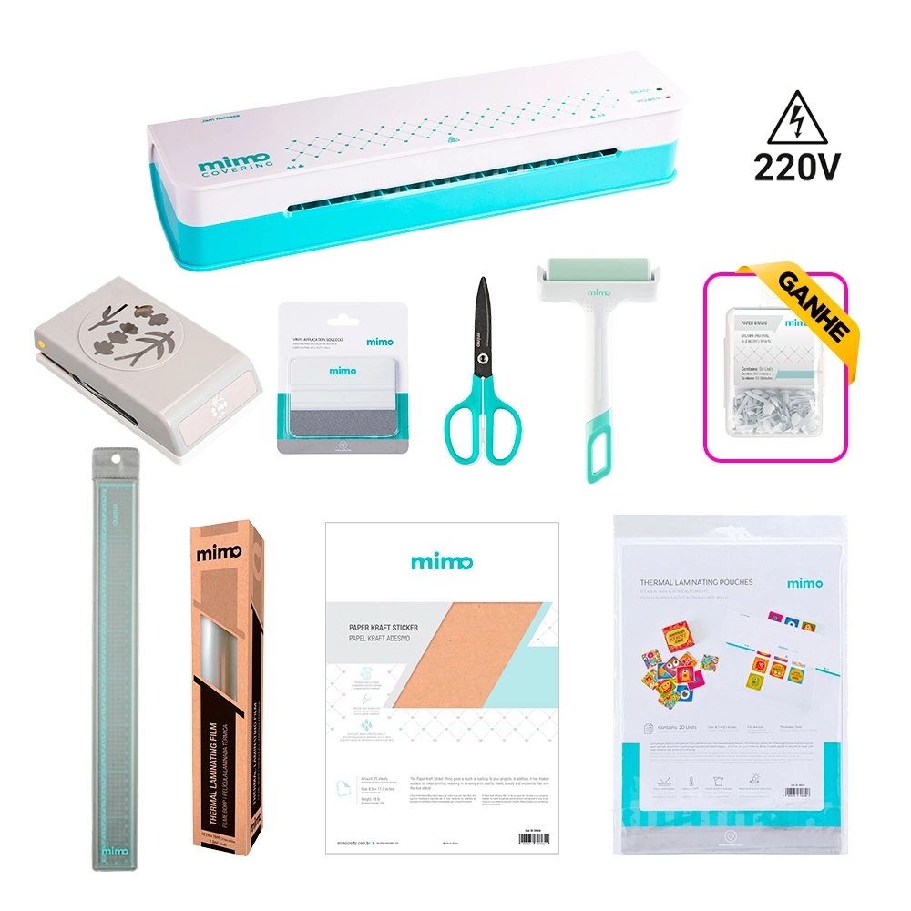 KIT Laminação Criativa & Papelaria Premium 220V