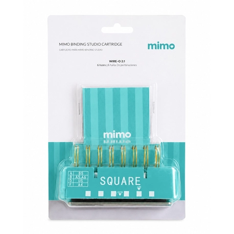 Cartucho Furo Quadrado 2:1 para Mimo Binding Studio
