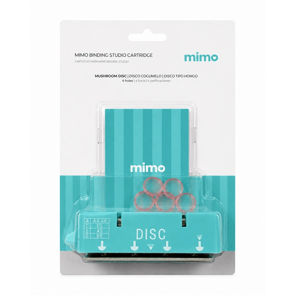 Cartucho Furo Cogumelo para Mimo Binding Studio