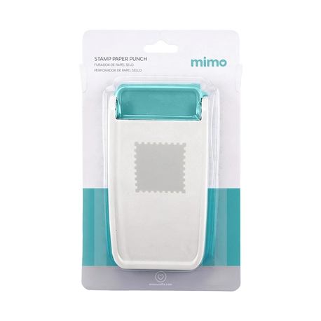 Furador de papel selo postal 38.1mm x 31.7mm - Mimo