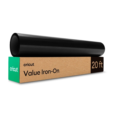 Transfer Termocolante Value Preto – Cricut – 30,5 x 6 metros – 01 Unid