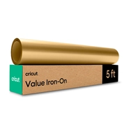 Transfer Termocolante Value Dourado – Cricut – 30,5 x 1,5 metro – 01 Unid