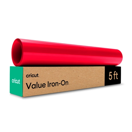 Transfer Termocolante Value Vermelho – Cricut – 30,5 x 1,5 metro – 01 Unid