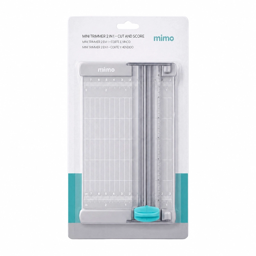 Mini Trimmer 2 em 1 Mimo -  Corte e vinco - A5 - 15,25 x 7,6 cm