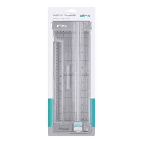 Trimmer 2 em 1 Mimo - Corte e vinco - A4 - 30,5cm x 35,5 cm com régua extensora