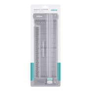 Trimmer 2 em 1 Mimo - Corte e vinco - A4 - 30,5cm x 35,5 cm com régua extensora