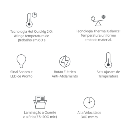Mimo Stamping 4 - Aplicador de Efeitos Metalizados - 220V
