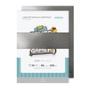 Papel Lamicote Mimo Prata - A4 -  230 g - 10 folhas