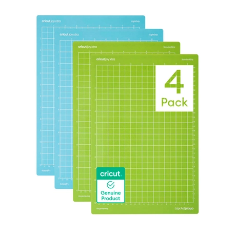 Kit de Bases de Corte Sortidas para Cricut Joy Xtra – Cricut – 21,6 x 30,5 cm – 04 Unids