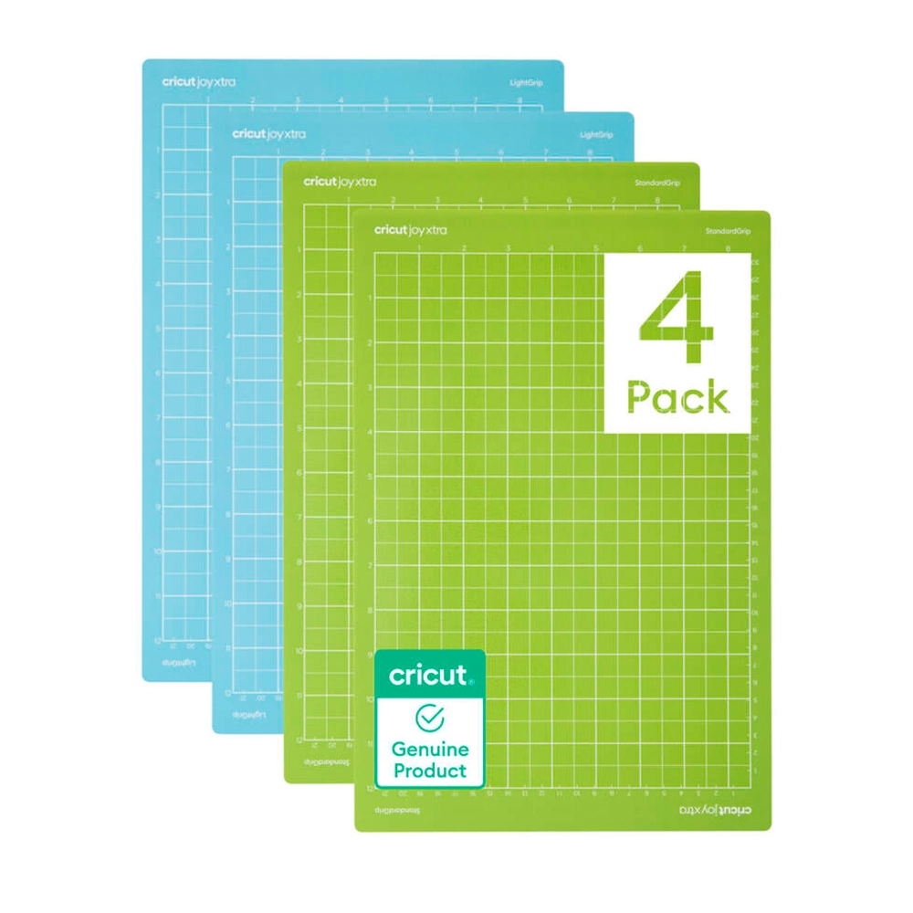 Kit de Bases de Corte Sortidas para Cricut Joy Xtra – Cricut – 21,6 x 30,5 cm – 04 Unids