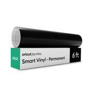 Vinil Adesivo Smart Permanente Preto – Cricut Joy Xtra – 24,1 x 1,83 m – 01 Unid
