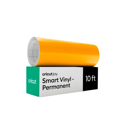Vinil Adesivo Smart Permanente Amarelo Milho – Cricut Joy – 14 x 3,05 m – 01 Unid