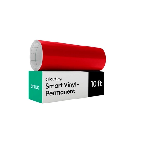 Vinil Adesivo Smart Permanente Vermelho – Cricut Joy – 14 x 3,05 m – 01 Unid