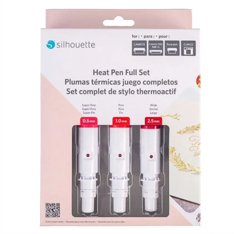 Kit Silhouette Heat Pen - Canetas Elétricas para Transferência de Foil - 3 Unids
