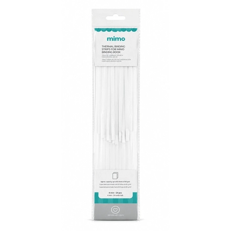 Tiras de Cola para Encadernação Mimo Binding Book – 4mm x 285mm – 24 unids