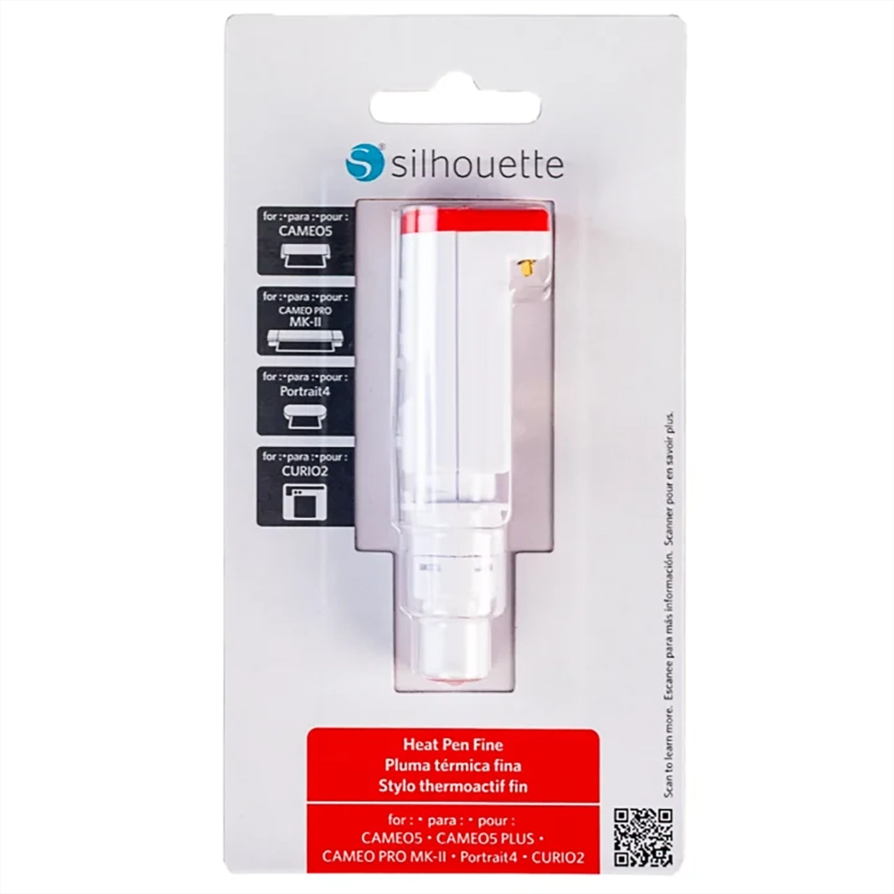 Silhouette Heat Pen Ponta Fina 1,0 mm - Caneta Elétrica para Transferência de Foil