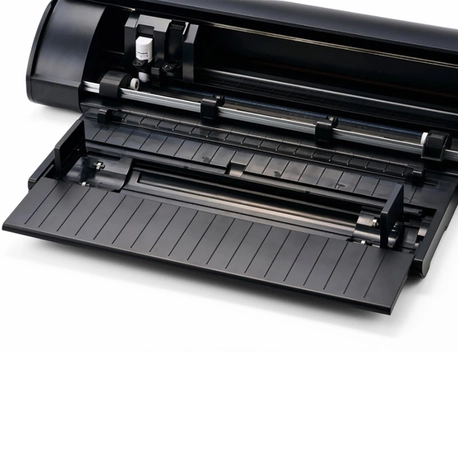 Suporte para Rolos Silhouette Cameo Plus - Preto Fosco - Roll Feeder