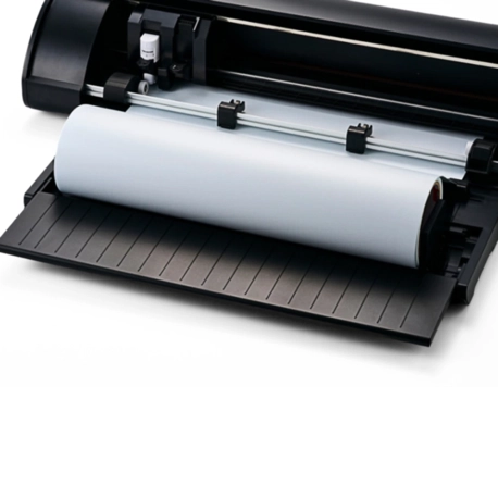 Suporte para Rolos Silhouette Cameo Plus - Preto Fosco - Roll Feeder