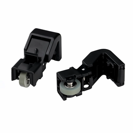 Kit Roletes de Apoio para Silhouette Cameo - Preto Fosco - 2 Unids