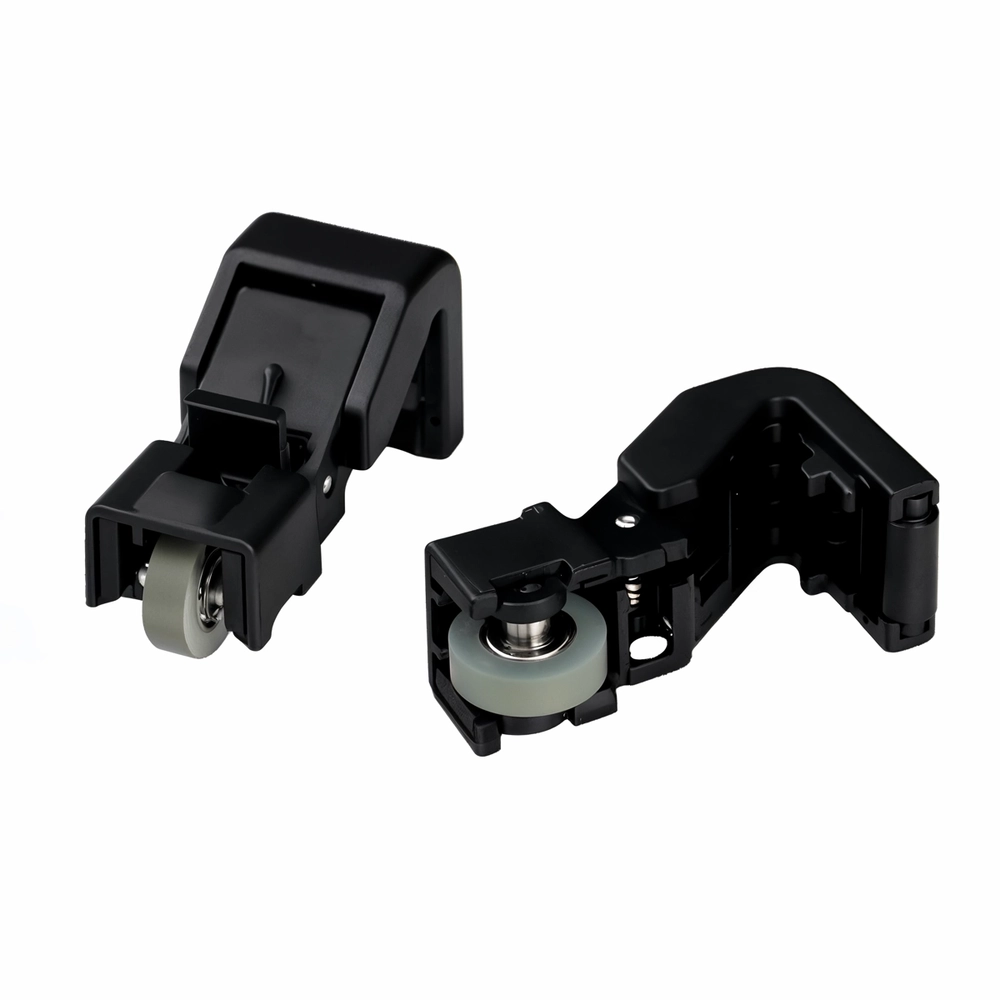 Kit Roletes de Apoio para Silhouette Cameo - Preto Fosco - 2 Unids