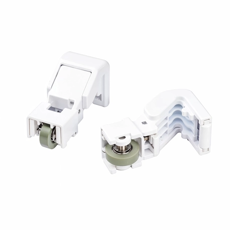 Kit Roletes de Apoio para Silhouette Cameo - Branco - 2 Unids