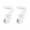 Kit Roletes de Apoio para Silhouette Cameo - Branco - 2 Unids