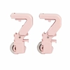 Kit Roletes de Apoio para Silhouette Cameo - Rosa Fosco - 2 Unids