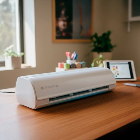 Silhouette Cameo 5 Alpha Branca + Kit para Personalizados