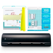 Silhouette Cameo 5 Alpha Preta + Kit Artesanato em Papel