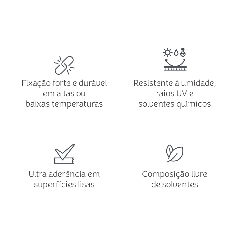 Fita Adesiva Dupla Face Transparente Fixa Forte Mimo - 4 metros