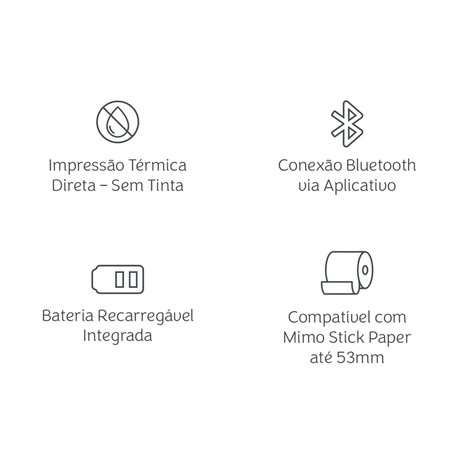 Impressora Térmica Mimo Pop