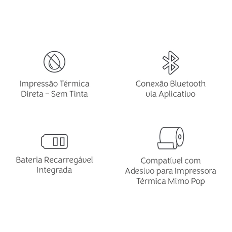 Impressora Térmica Mimo Pop