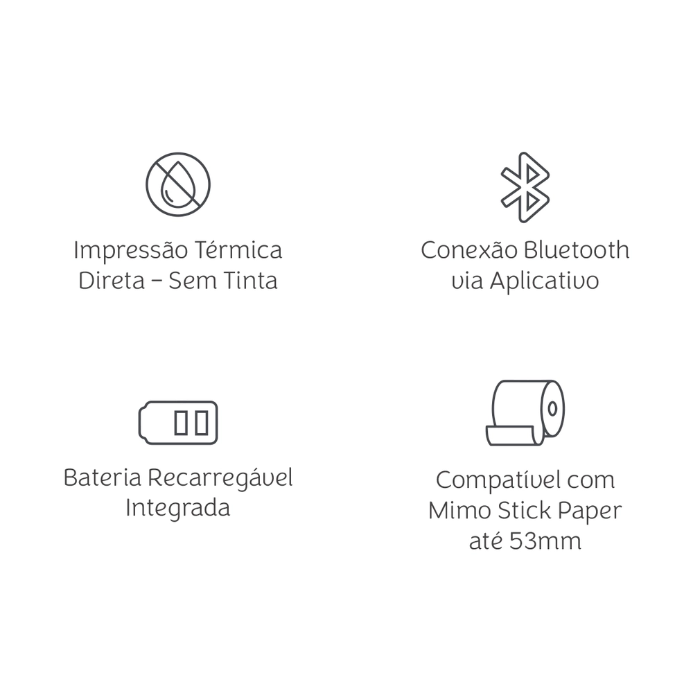 Impressora Térmica Mimo Pop